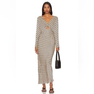 MINKPINK Cece Twist Midi Dress